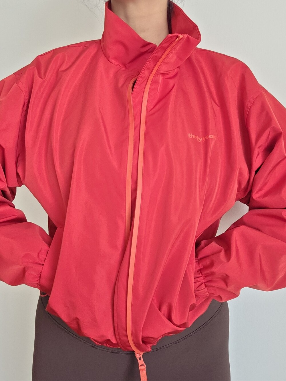 Thirty Years Element Windbreaker In Chili Red